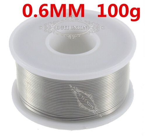 1PCSx 63/37 Tin/Lead Rosin Core Solder Wire 0.6mm 100g Flux Welding Iron Reel