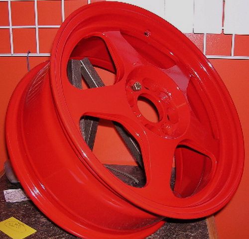 3 lbs SUPER BRIGHT RED Powder Coat, Coating, Smooth, High Gloss Polyester Finish