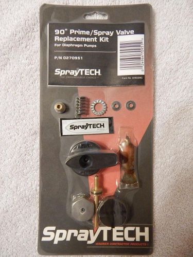 NEW IN PACK SPRAYTECH WAGNER PRIME/SPRAY VALVE REPLACEMENT KIT NO. 0270951
