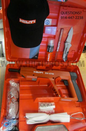Hilti dx e72 powder actuated tool, brand new, great, durable, fast shipping for sale