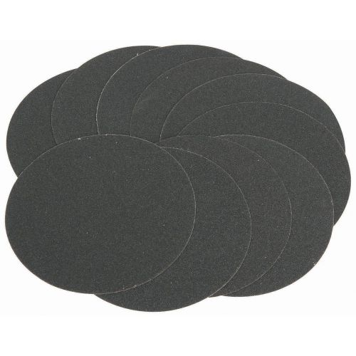 9 in. 80 Grit PSA Sanding Discs 10 Pieces 2200 RPM Max Aluminum oxide abrasive