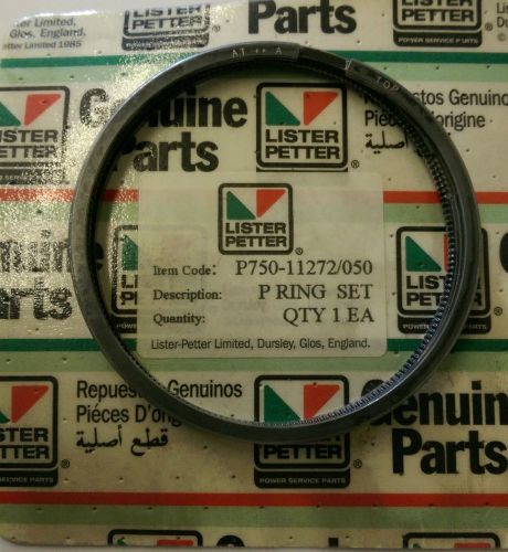 Lister Petter Piston Ring Set +0.50mm for Later LPA2 LPA3 Engines 750-11272/050