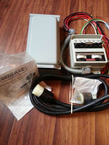 GENERAC PORTABLE GENERATOR POWER TRANSFER SYSTEM WITH LOAD MANAGER 1276-1 12761