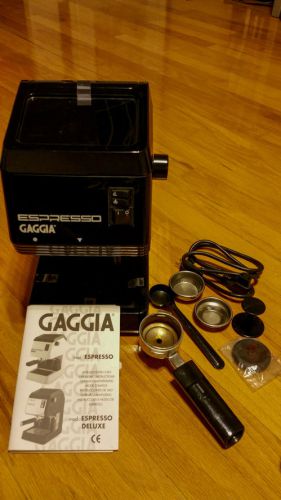Gaggia Espresso machine Black - great condition