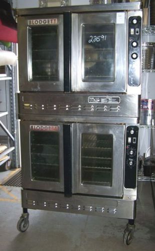 Blodgett Dual Flow Double Stack Convection Oven On Casters Model: DFG-100-3-S