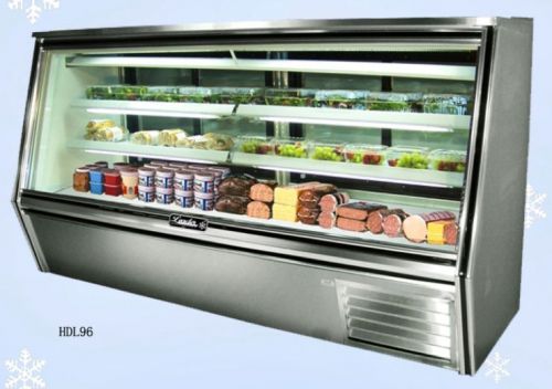 Brand new! leader hdl96 - 96&#034; refrigerated deli display case for sale