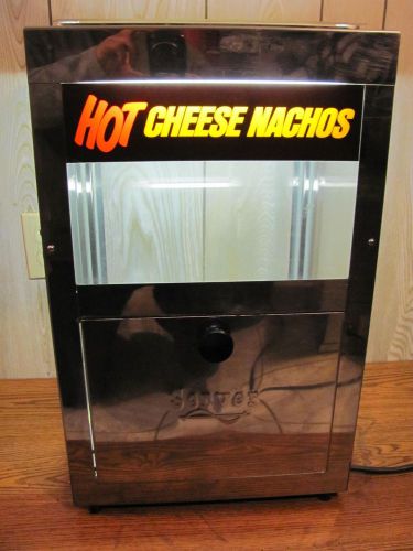 COMMERCIAL &#034;SERVER&#034; CS Counter Top Hot Nacho Cheese Merchandiser/Display Case