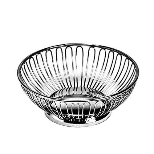 American Metalcraft BSS8 Stainless Steel Round Basket, 8 by 3-1/2-Inch