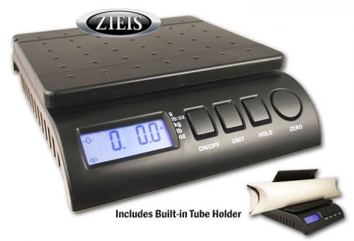 Zieis Z70 Digital Shipping Scale 70lb(34kg) Built-in Tube Holder Free AC Adapter
