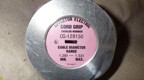 Appleton Electric CG-128150 Cord Grip Cable Gland