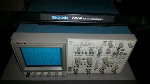 Tektronix 2245a 100mhz ocilloscope CALIBRATED w new probes!