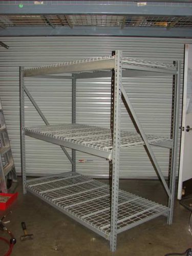 Lyon bulk storage rack 72&#034; x 36&#034; shelves  72&#034; high 3 shelves with wire DD67313SW