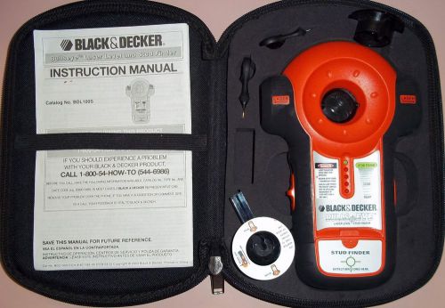 Black &amp; Decker Bullseye Laser Level Stud Finder and Wire Dectection BDL100s