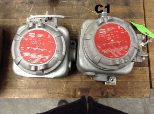 Lot of 2 crouse-hinds explosion proof  snap switch gusc2024 ah for sale