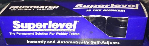 Jacob Holtz SuperLevel Table Glides Stop Wobbly Table box of 4