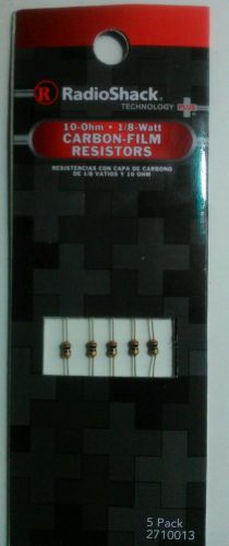 10 ohm 1/8 watt carbon film resistors