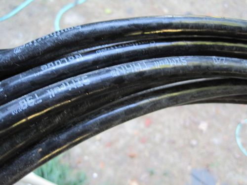 Thhn thwn 2/0 awg stranded copper wire cable 100&#039; black for sale