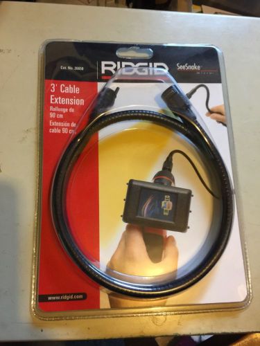 Ridgid seesnake 3 foot cable extension