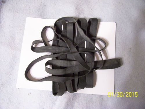 Large Rubber Bands 9&#034; x 3/4&#034; Heavy Duty Moving Industrial 9 inches Long relaxed