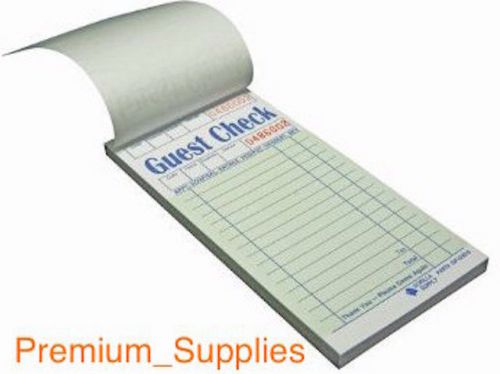 500 ...ACR G7000-CC 2 Part Carbonless Guest Check for Restaurant 10 books of 50