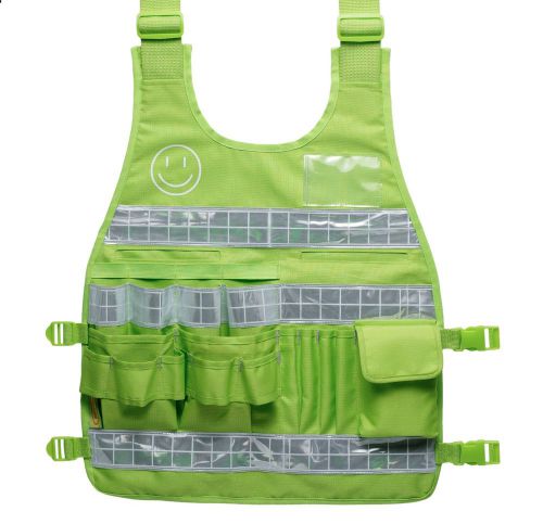 Vesurbag cy/cl01 reflective safety vest &#034;one size fits all&#034; ansi class 2 for sale