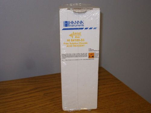 Hanna Instruments Free Sulfur Dioxide Acid Reagent HI 84100-53