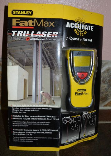Stanley FatMax TruLaser TLM100 Distance Measurer Brand new Accurate to 1/4 inch