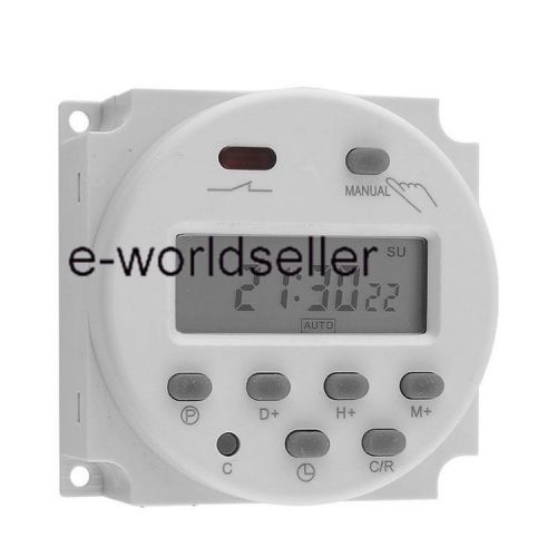 Brand new digital timer microcomputer control switch time relay lcd 12v dc for sale