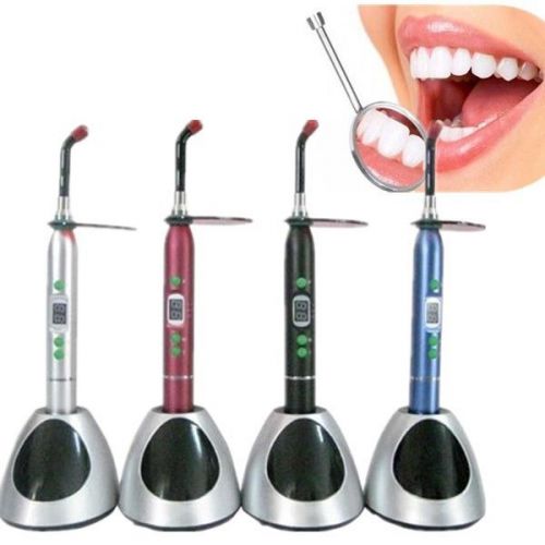 5w dental wireless cordless curing light lamp led teeth heal 4 colors optional for sale