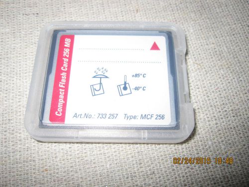 Leica geosystems mcf256 industrial grade 256mb compact flash card 733257 nip for sale