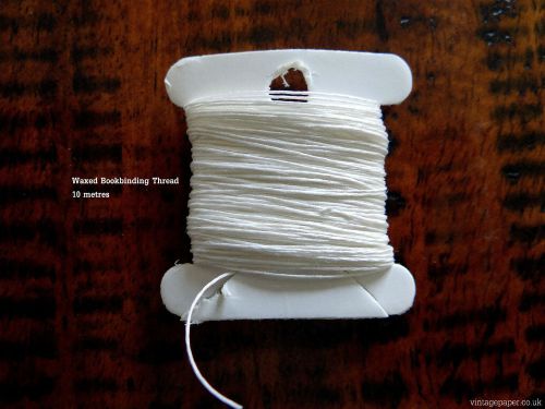 Waxed Bookbinding Thread - Heavyweight (18/3) x 10 metres.
