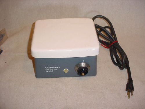 Excellent! Corning PC-35  6 X 7 1/2&#034; Top Hot Plate 120 Volts AC, 600 Watts