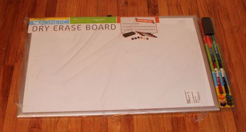 MessageStor 24&#034; x 36&#034; Magnetic Dry Erase Board, White