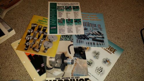 HARDINGE COLLETS FOR AUTOMATICS POWER CHUCKS SPINDLE TOOLING LATHES CATALOGS +