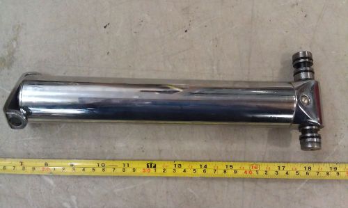 5FF37 HYDRAULIC CYLINDER, FROM DENTAL CHAIR, 11-1/2&#034; COMPACT, 18&#034; EXTENDED, VGC