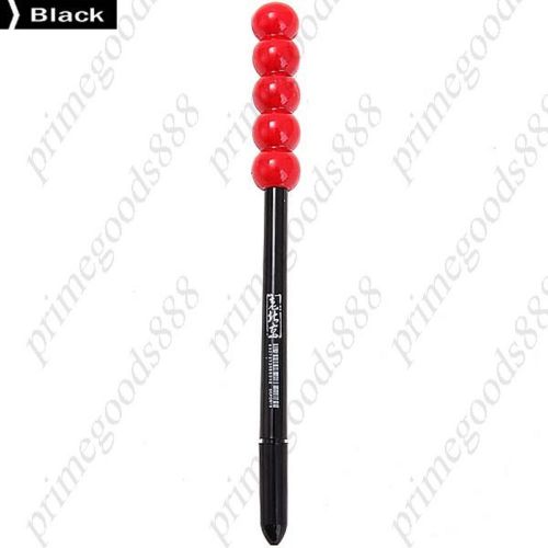 Black Calabash Style Sign Pen Ball-point Pen Stationery Black Ink for Student