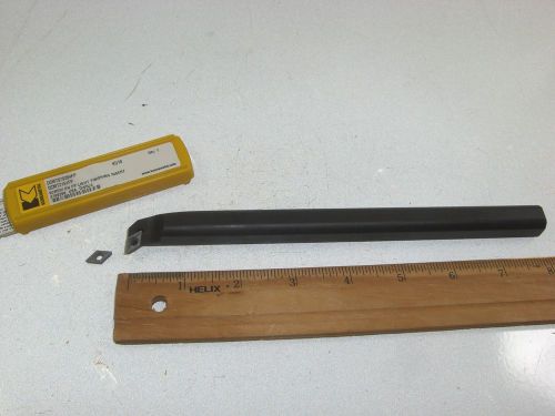 TMX 5/8&#034; INDEXABLE BORING BAR WITH KENNAMETAL DCMT CARBIDE INSERTS