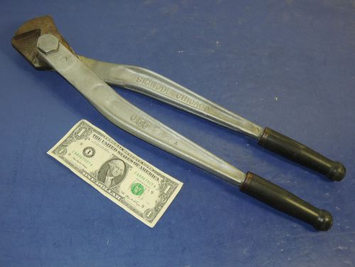 Vintage Signode 655 Steel Band Strap Cutters Strapping or Barb Wire Cutter, USA