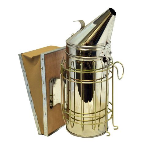Bee Hive Smoker 11&#034; Stainless Steel with Updated Design and Heat Protection