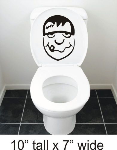 Funny Face toilet bathroom vinyl sticker wall decal removable FA7