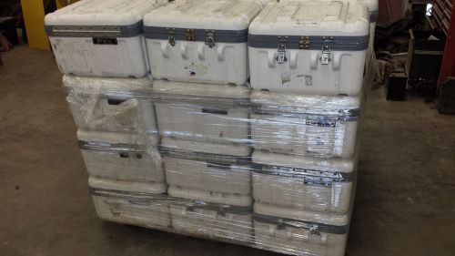 Parker plastics shipping cases per pallet of 36 for sale