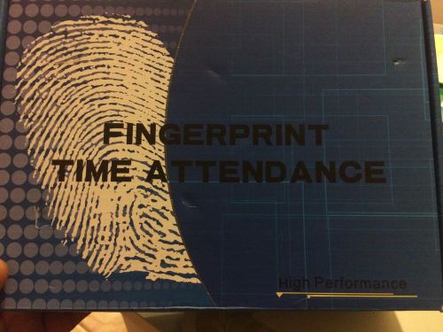 Time Clock Biometric Fingerprint Attendance + SD Card Reader TCP/IP USB