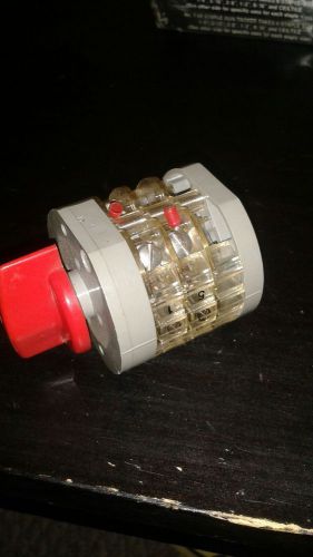 INDUSTRIAL ROTARY KNOB SWITCH/ TYPE H4R  ( UNIVERSAL SWITCH)