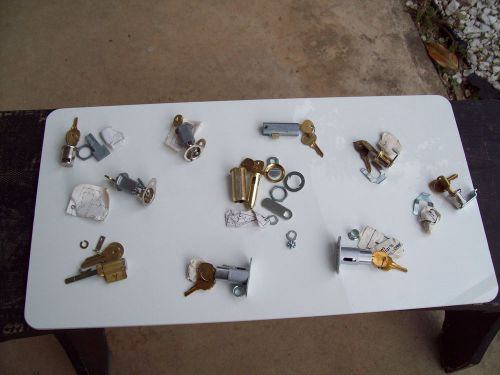 Assorted Lock Cylinder Bundle With Keys Lot #3