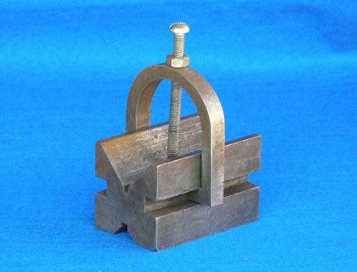 VINTAGE MACHINISTS V-BLOCK / V BLOCK AND CLAMP