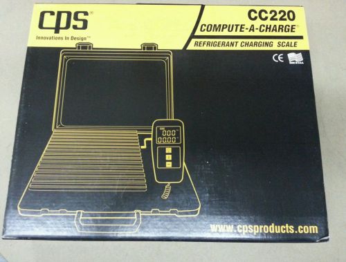 Cps cc220 compact high capacity charging scale nib for sale