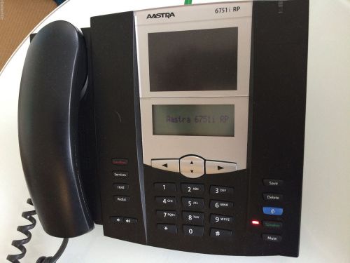 Aastra Microsoft Response Point 6751i RP IP PBX Phone; Also works w/ Syspine