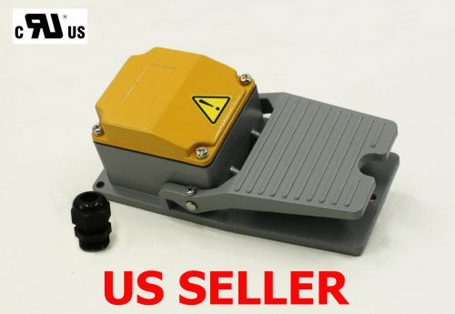 NEW Heavy Duty Industrial Foot Switch Pedal ==ALL ALUIMINUM CAST== L1