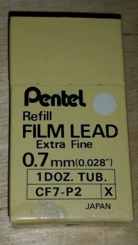 Pentel  0.7mm Film Lead--box of 12 tubes CF7-P2