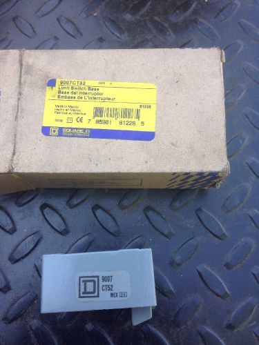 New Square D 9007 CT-52 Limit Switch Receptacle